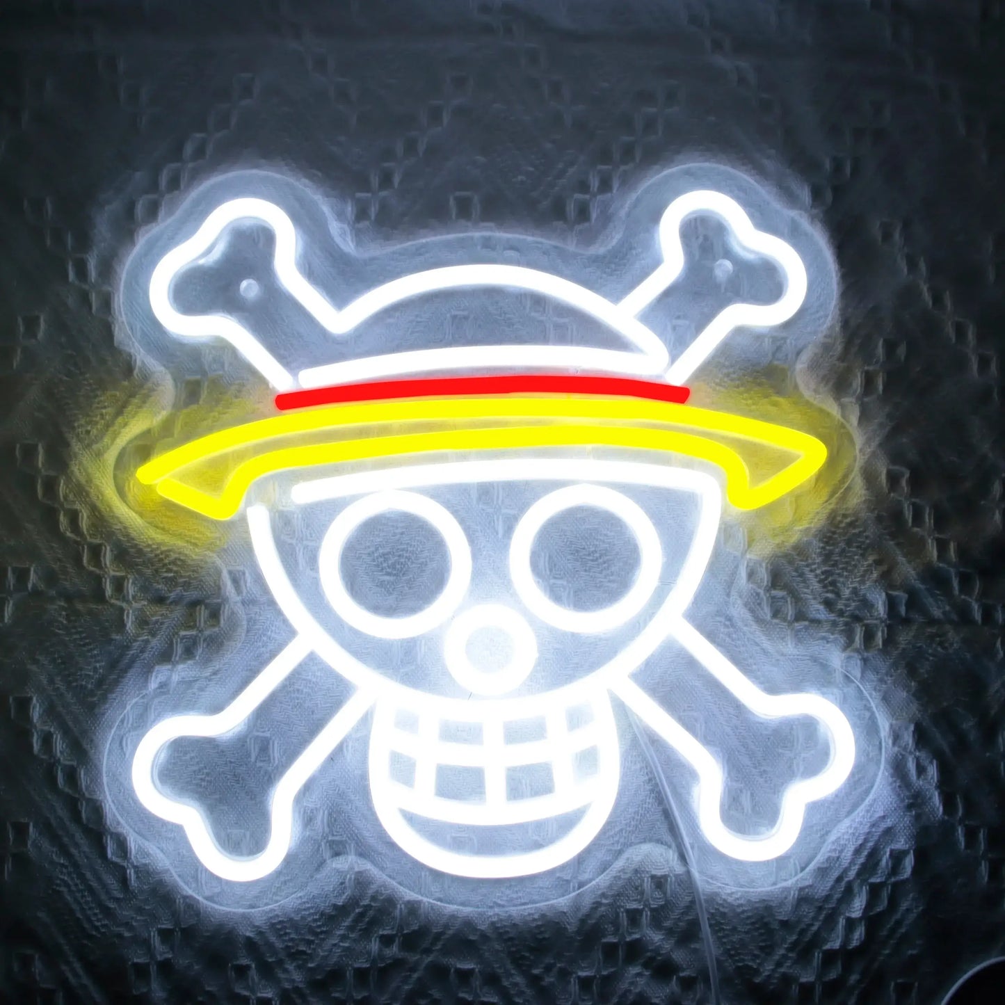 Straw Hat Pirate Neon Sign