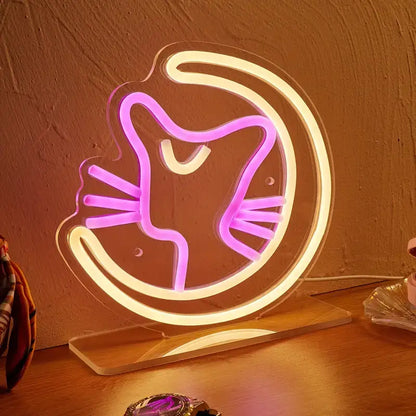 Artemis Cat Neon Sign