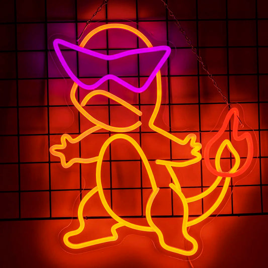 Charmander Boss Neon Sign