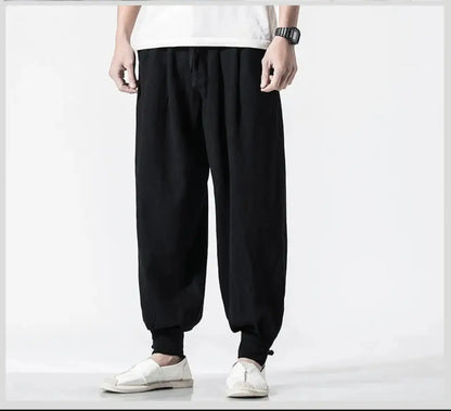 Ethnic Japanese Loose Pants