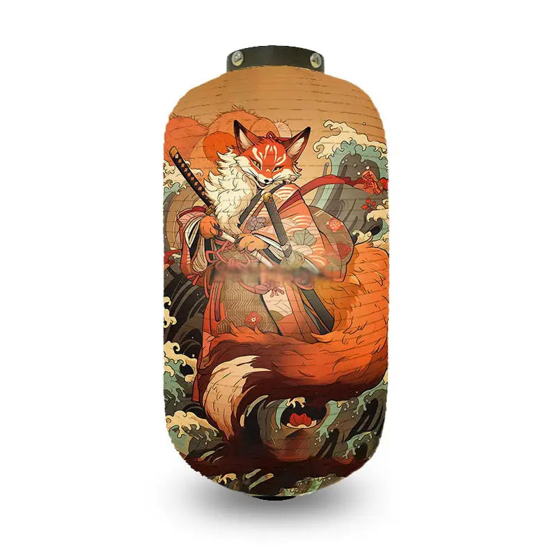 Samurai Fox Wave Lantern