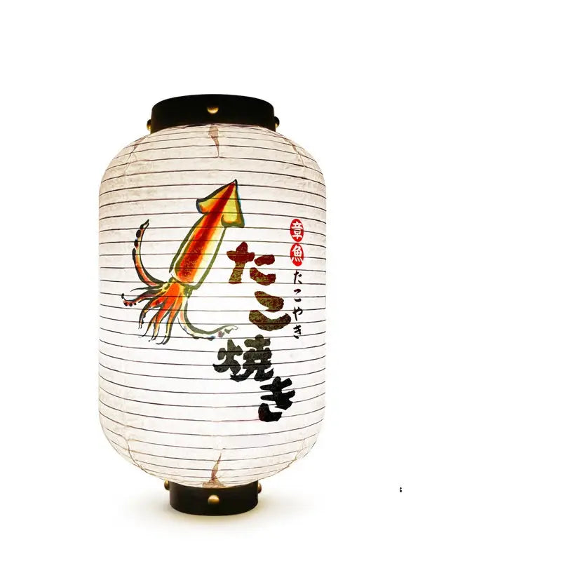 Squid Kanji Lantern