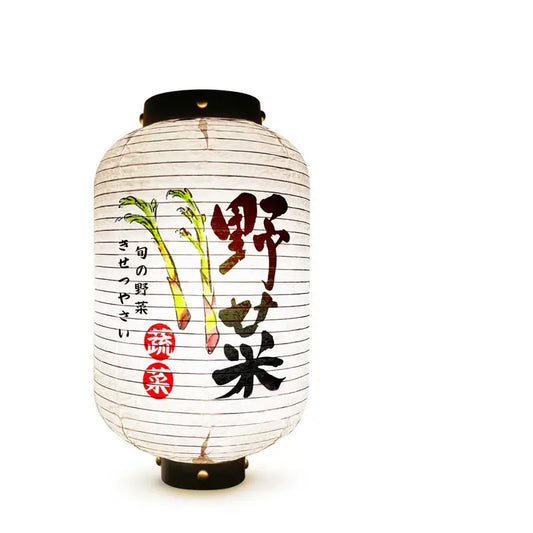 Lanterna Kanji di asparagi