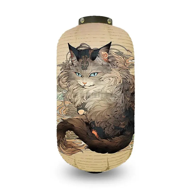 Blue Eyed Cat Lantern