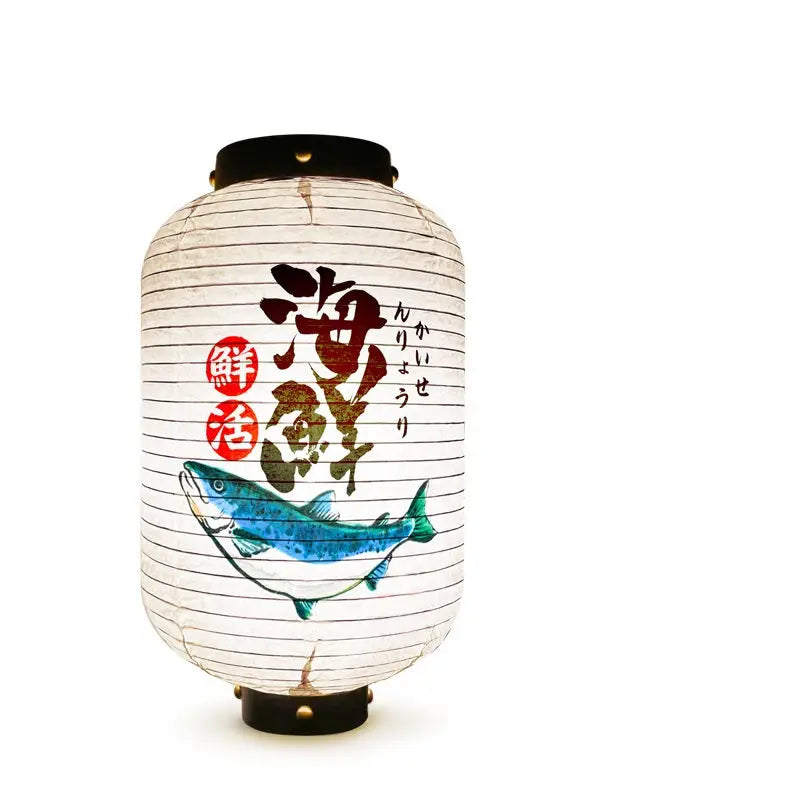 Tuna Fish Kanji Lantern