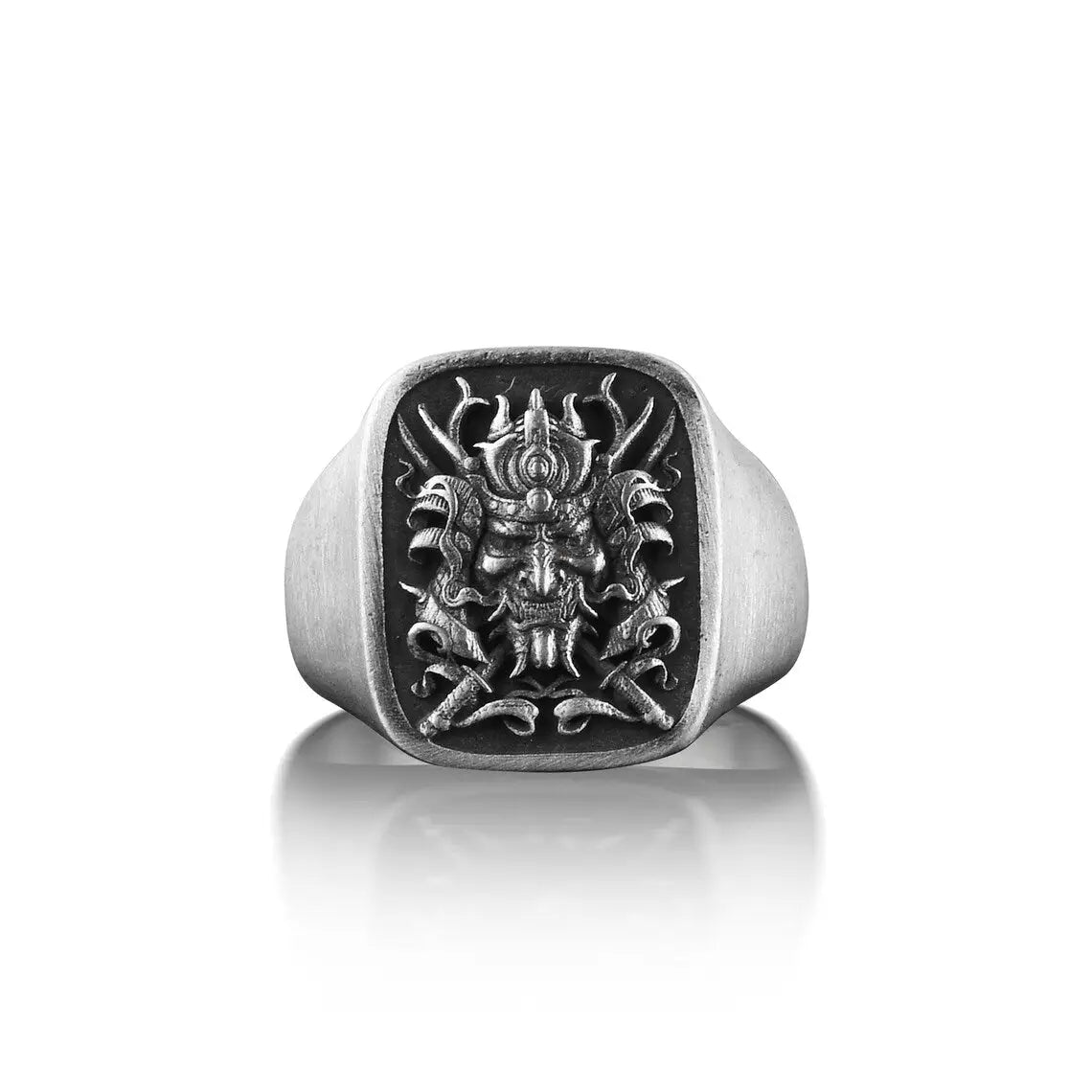 Samurai Warrior Silver Ring – 🈹 JAPAN BOX