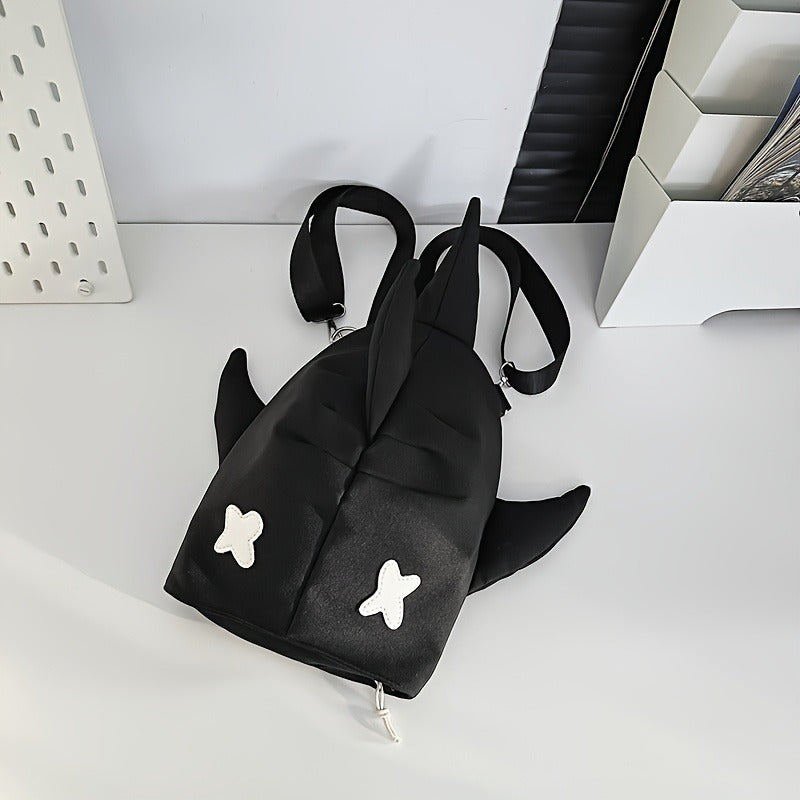 Japanese Shark Sling Bag black product view