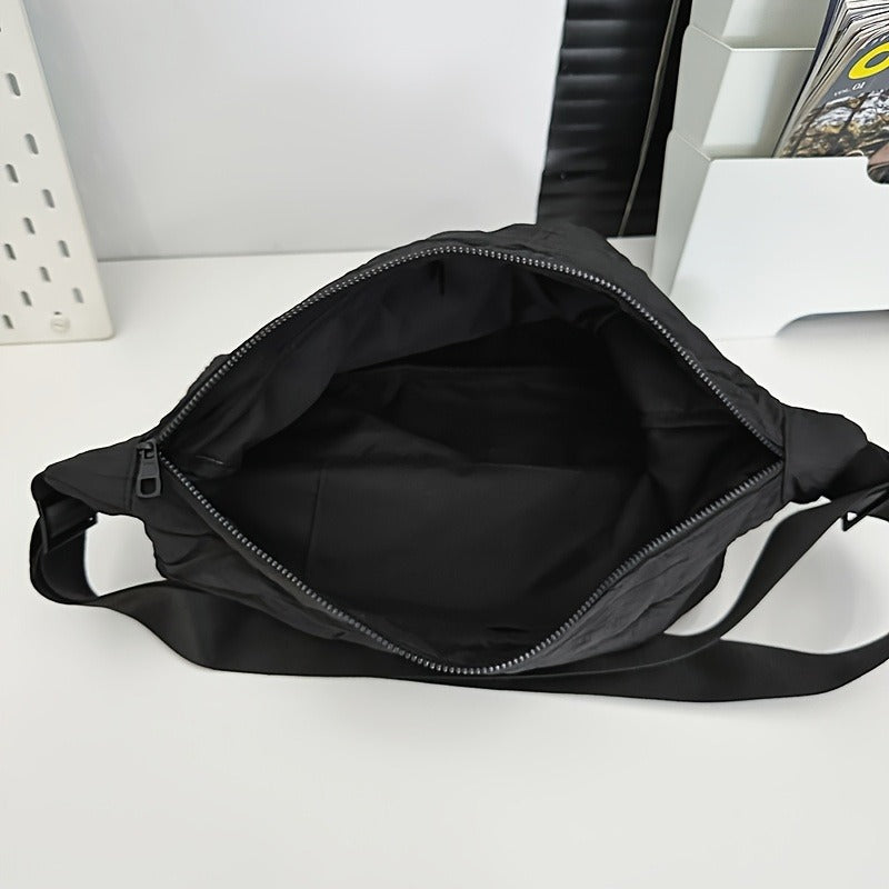 Japanese Shark Sling Bag black interior compartment