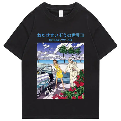 T-shirt Anime rétro des années 90