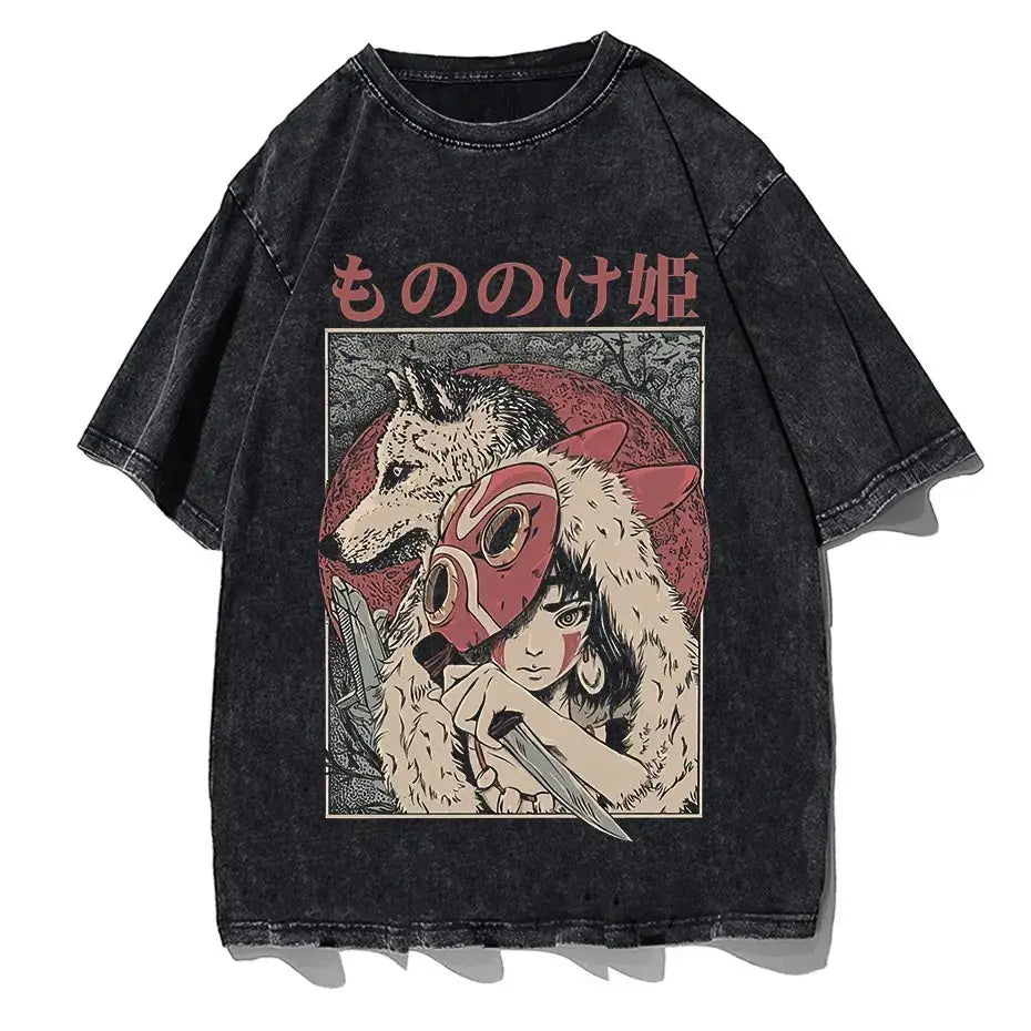 Princess Mononoke Kanji T-Shirt