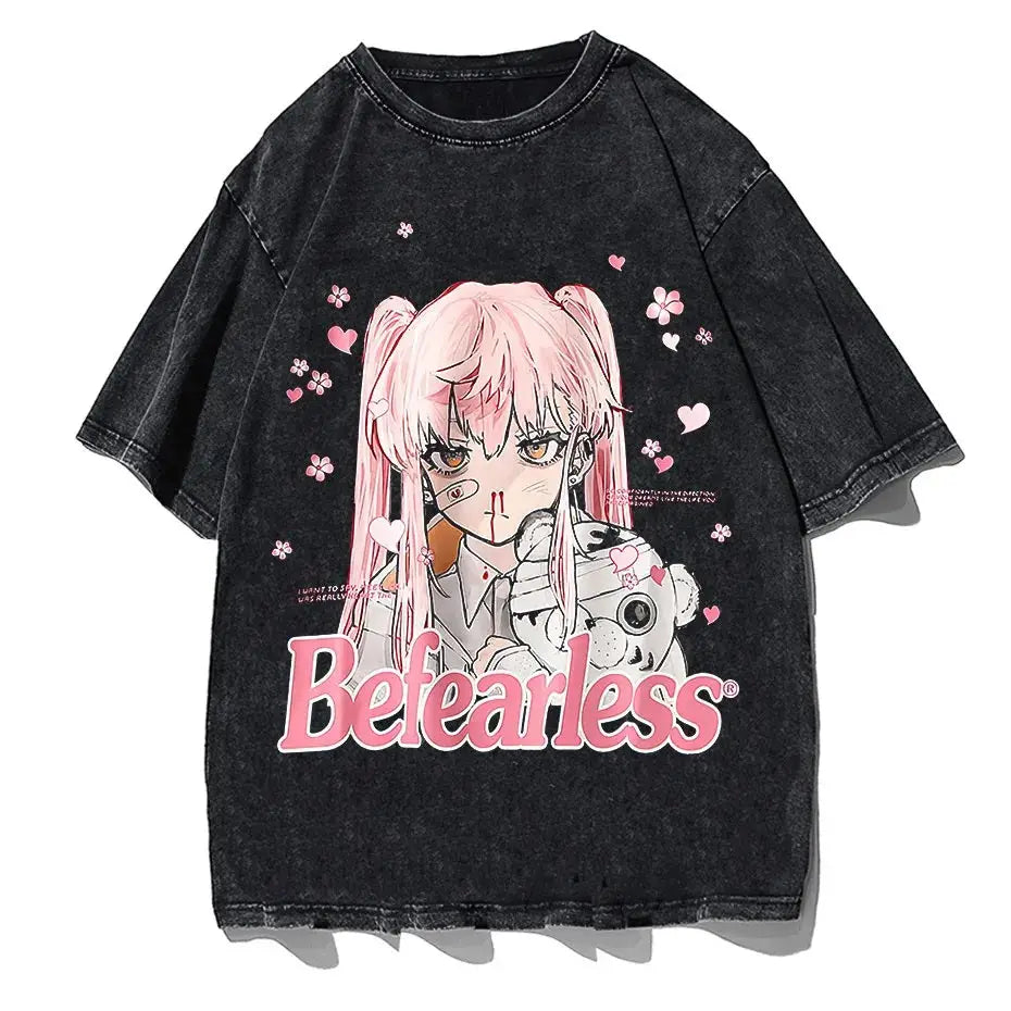 Fearless Anime Girl Shirt
