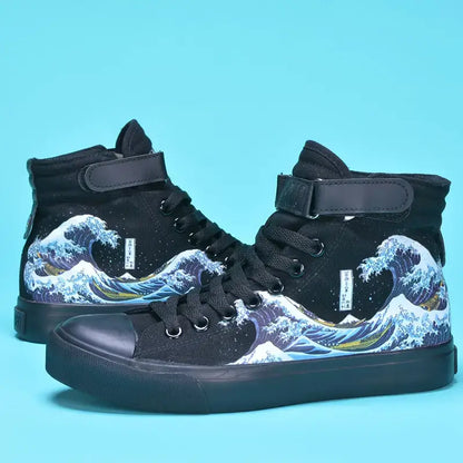 Kanagawa Wave Sneakers