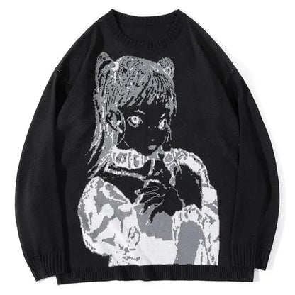Lolita Anime Girl Sweater