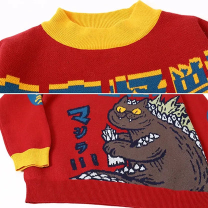 Godzilla Retro Sweater