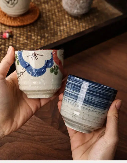 Hand Painted Japanese Cup