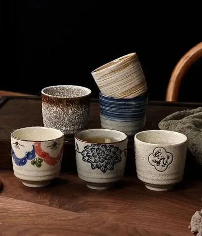 Hand Painted Japanese Cup