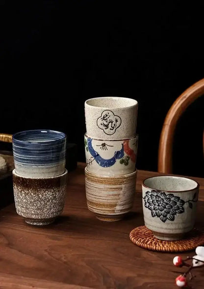 Hand Painted Japanese Cup