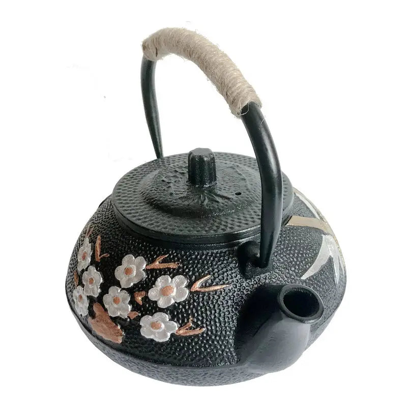 Sakura Bamboo Cast Iron Teapot