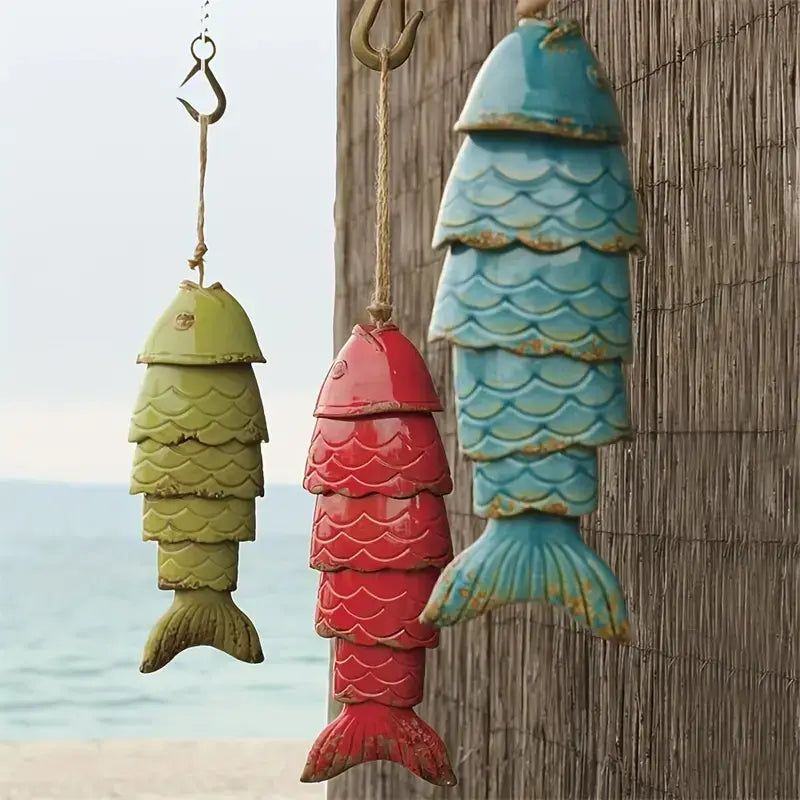 Traditional Koi Fish Wind Chimes