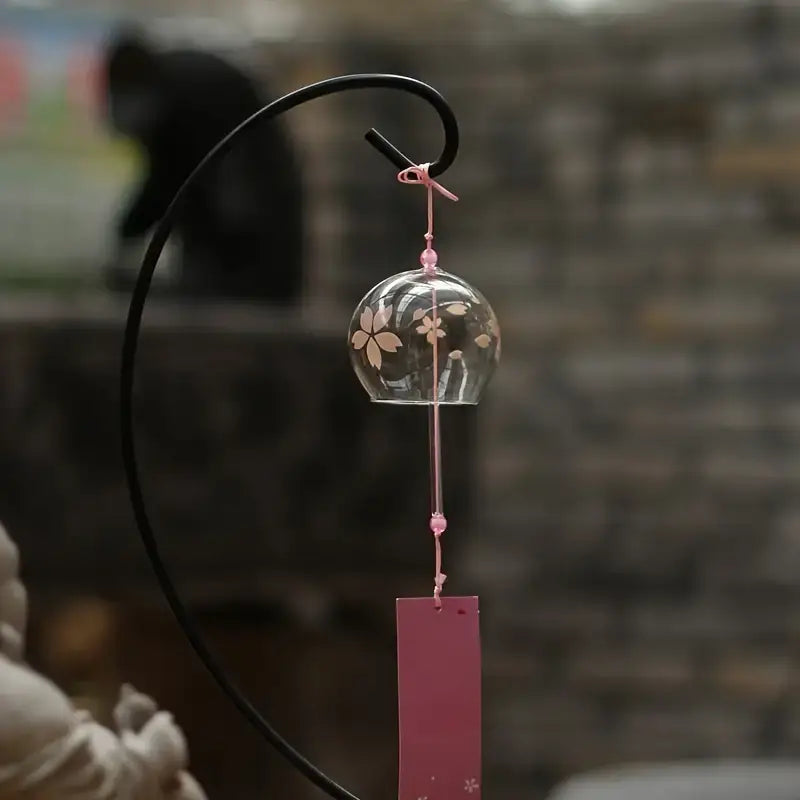 Sakura Glass Wind Chime