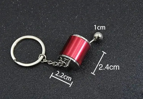 Six Speed Gear Shift JDM Keychain