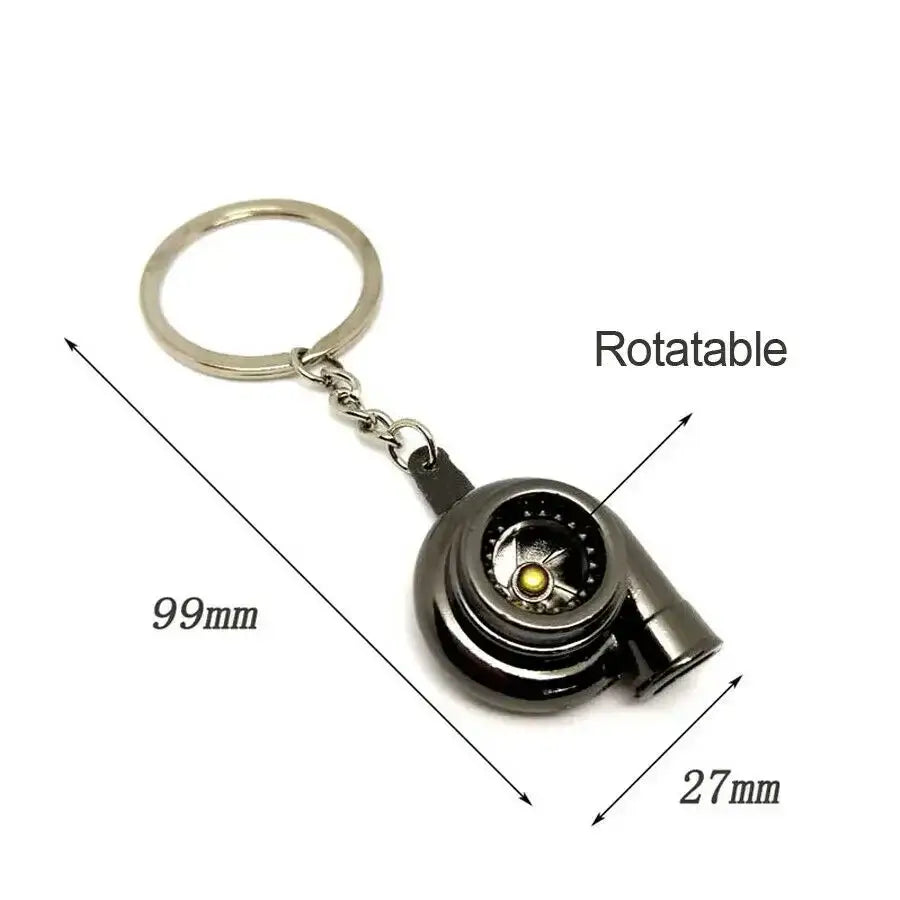 Car Mini Turbocharger JDM Keychain