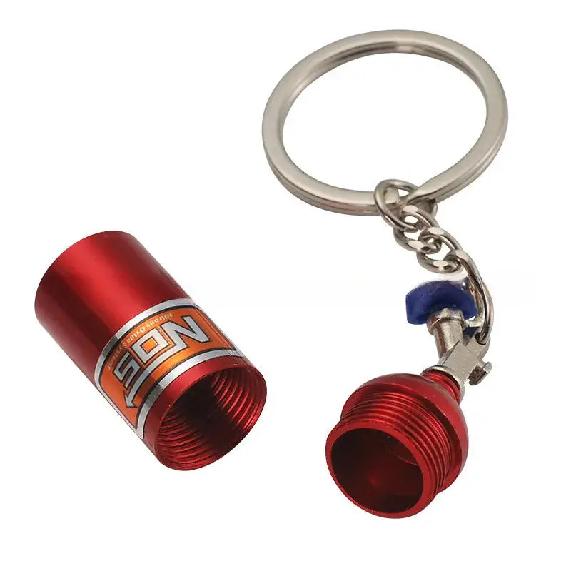 NOS Nitro Bottle JDM Keychain