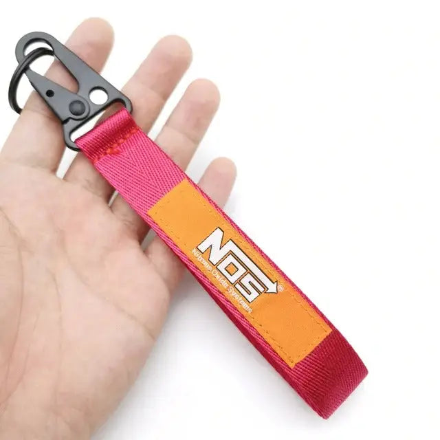 NOS Retro JDM Keychain