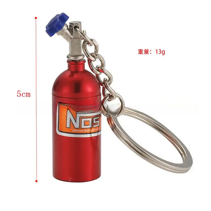 NOS Nitro Bottle JDM Keychain