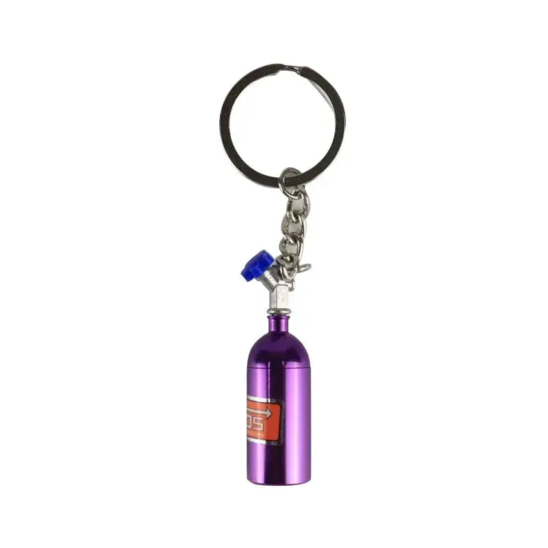 NOS Nitro Bottle JDM Keychain