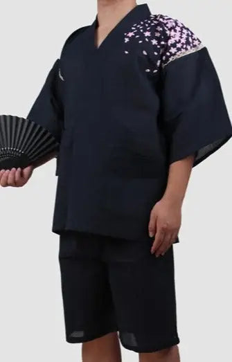 Noche Azul Sakura Tigre Jinbei