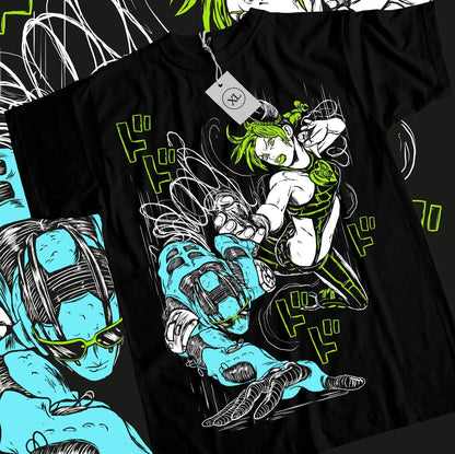 Jolyne Retro Anime Shirt