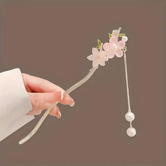 Perle de fleurs de cerisier Kanzashi