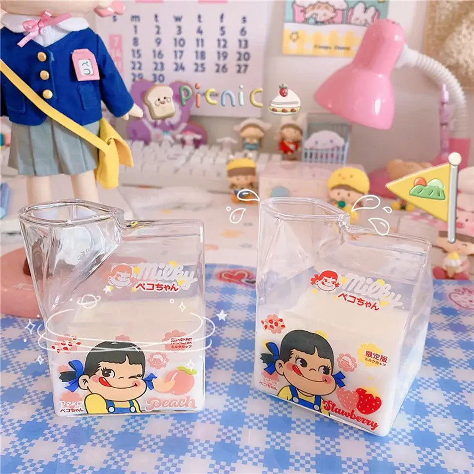 Peko Chan Milk Box Cup