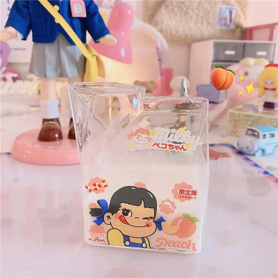 Peko Chan Milk Box Cup