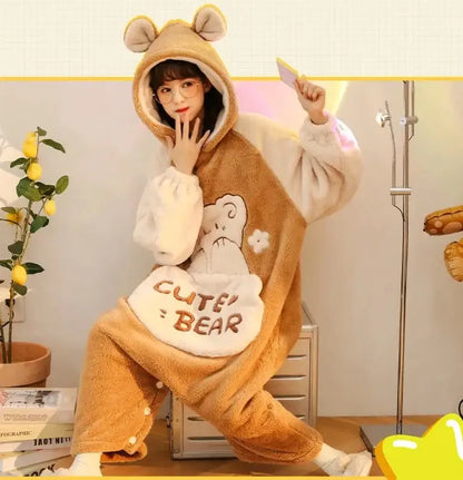 Cute Bear Kigurumi Onesie