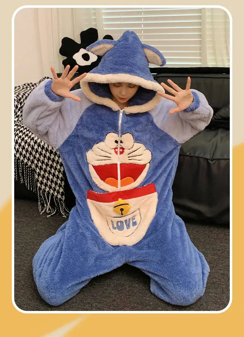 Doraemon Love Kigurumi Onesie