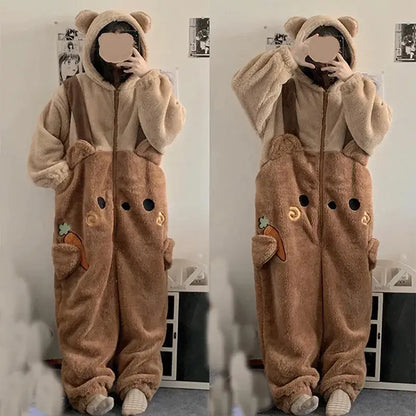 Carrot Bear Kigurumi Onesie