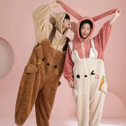 Bear and Bunny Kigurumi Onesie