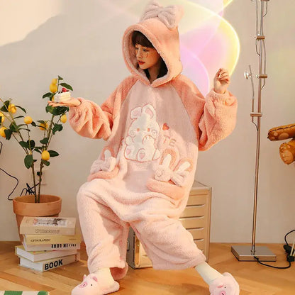 Kawaii Bunny Kigurumi Onesie