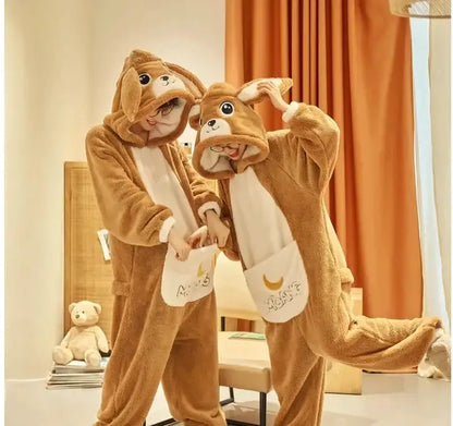 Cute Kangaroo Kigurumi Onesie