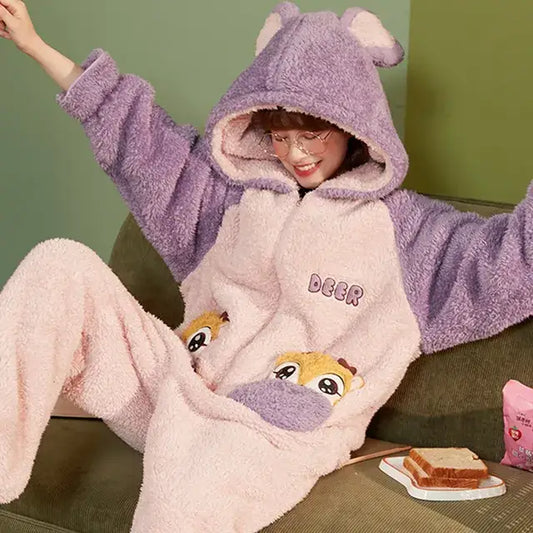 Tutina Kigurumi con cervo carino