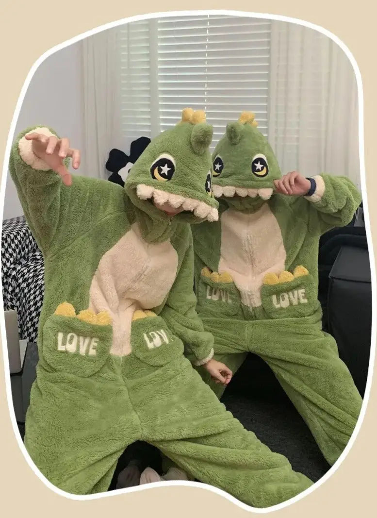 Love Dino Kigurumi Onesie