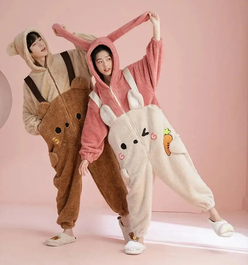 Bear and Bunny Kigurumi Onesie