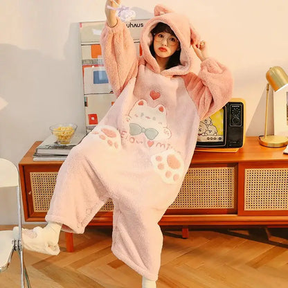 Kawaii Cat Kigurumi Onesie