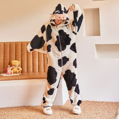 Cute Cow Kigurumi Onesie