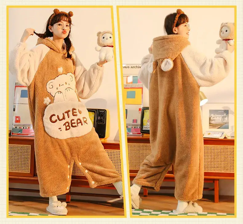 Cute Bear Kigurumi Onesie