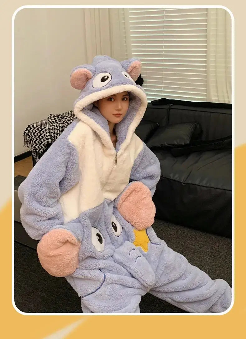 Cute Elephant Kigurumi Onesie