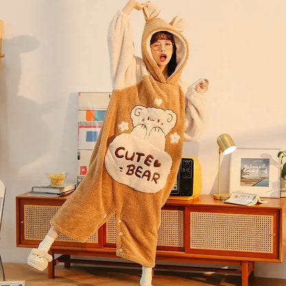 Cute Bear Kigurumi Onesie