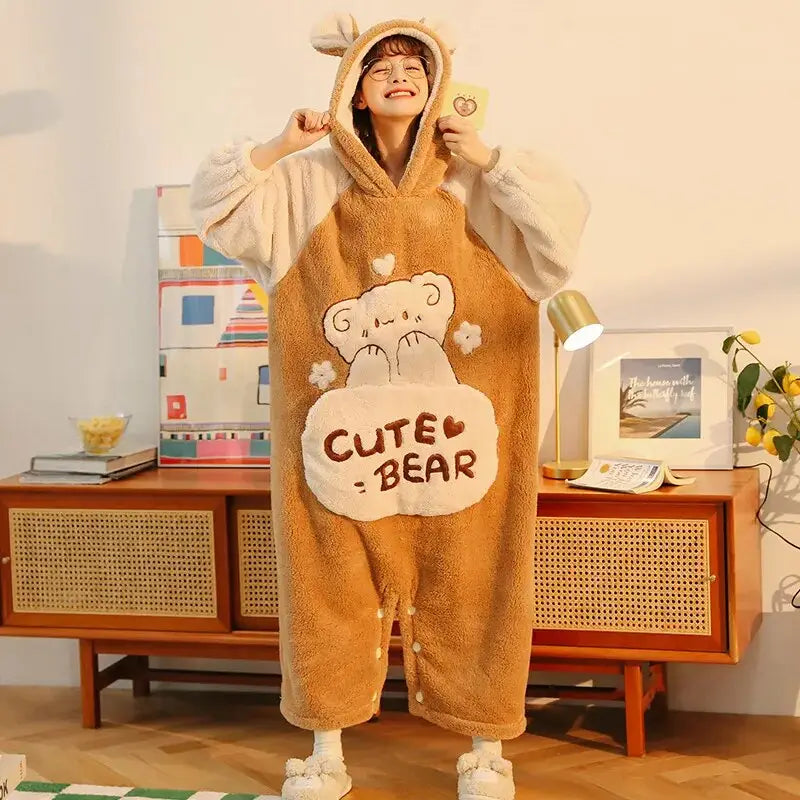 Cute Bear Kigurumi Onesie